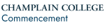 Logo for Online Undergraduate & Master's 2023 Commencement Livestream - Champlain College Commencement